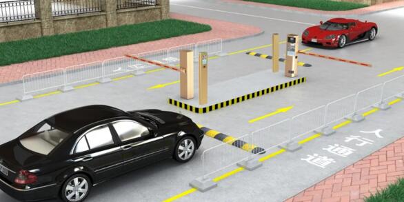 藍(lán)卡LCD高速車牌識(shí)別道閘掃碼付一體機(jī)