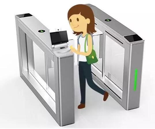 狄耐克Y3人臉識別一體機(jī)+通行閘