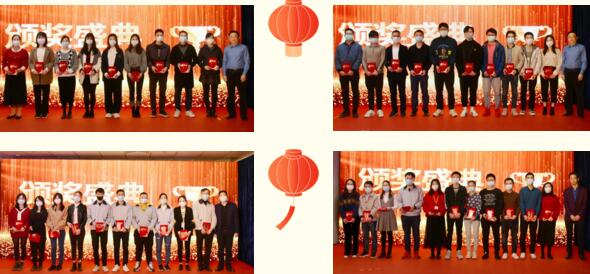 狄耐克監(jiān)事會主席、營銷總監(jiān)趙宏先生，副總經(jīng)理黃發(fā)揚先生，總工程師陳杞城先生共同為公司優(yōu)秀員工頒獎