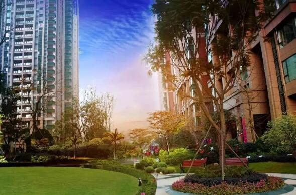 成都遠(yuǎn)大·中央公園三期 效果圖