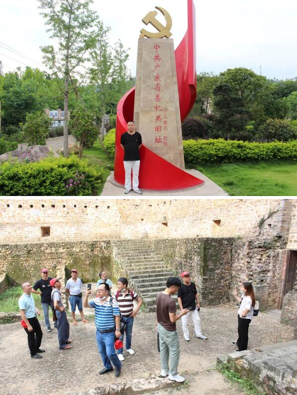 第二天前往隘子鎮(zhèn)滿堂客家大圍