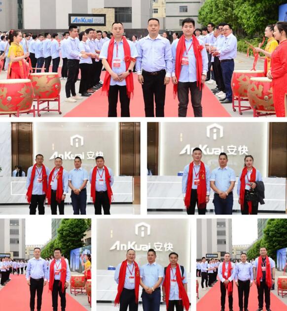 肖董帶隊(duì)隆重的歡迎儀式正式拉開(kāi)安快2021年分部營(yíng)銷峰會(huì)的序幕