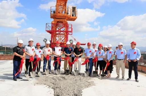 東莞塘廈石馬新地標-安快3號，4號大樓成功封頂！