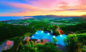 三亞亞龍灣森林公園通道閘案例 - 中出網-智能出入口與停車充電門戶