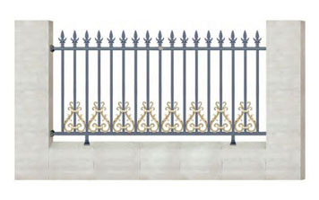 護欄 - WL-18918護欄（深空灰+藝術(shù)金黃）