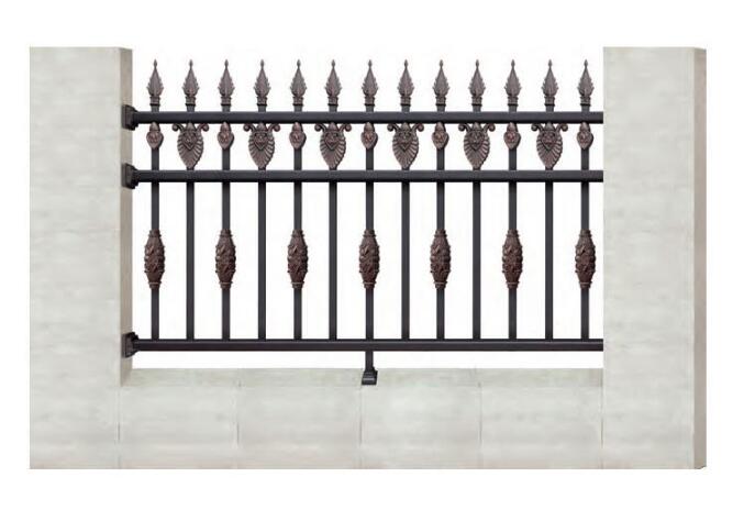 WL-19106護欄（名流銀咖+藝術淺紅）