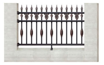 WL-19106護(hù)欄（名流銀咖+藝術(shù)淺紅）