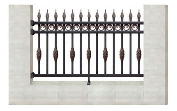 護(hù)欄 - WL-19105護(hù)欄（名流銀咖+藝術(shù)淺紅）