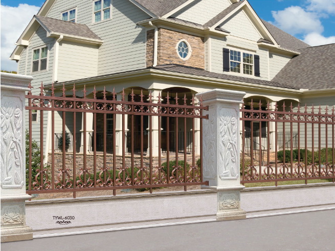 鋁藝護(hù)欄 - 別墅庭院欄圍爛