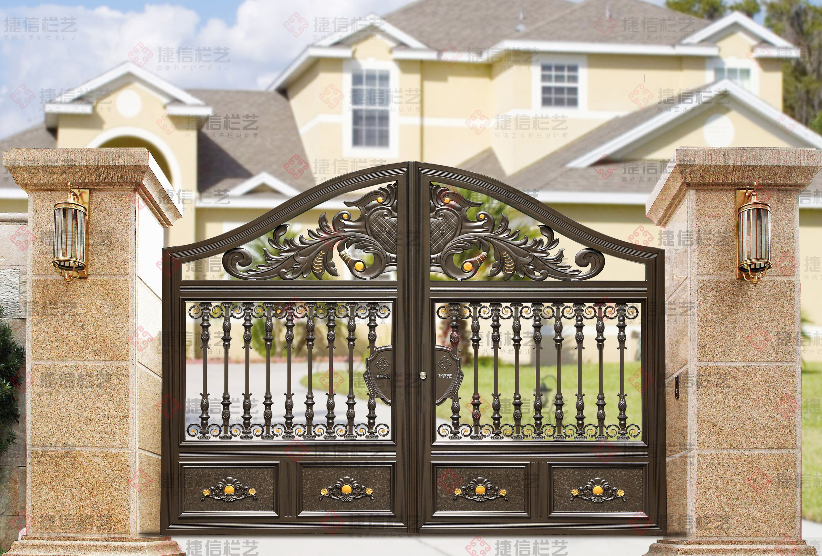 別墅庭院大門(mén)-路易世家
