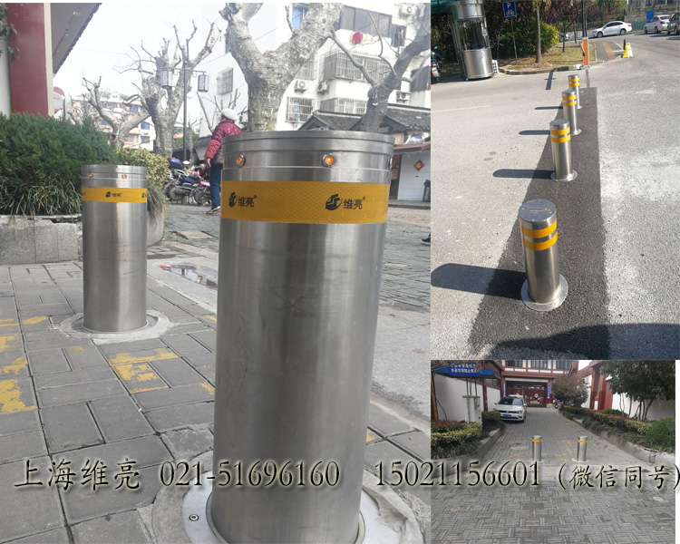 液壓一體升降柱，維亮牌自動(dòng)升降柱，不銹鋼電動(dòng)升降柱