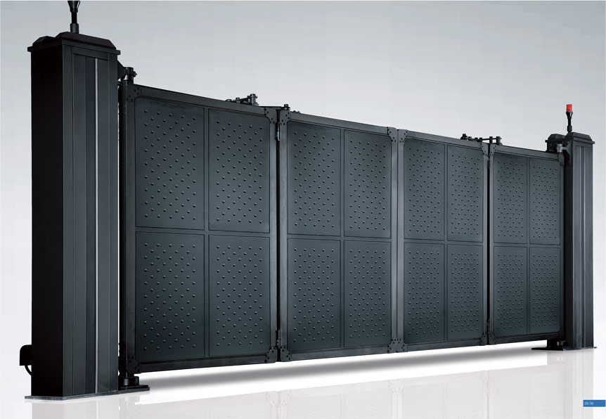 電動(dòng)折疊門 - 九竹懸浮折疊 JZ-P002