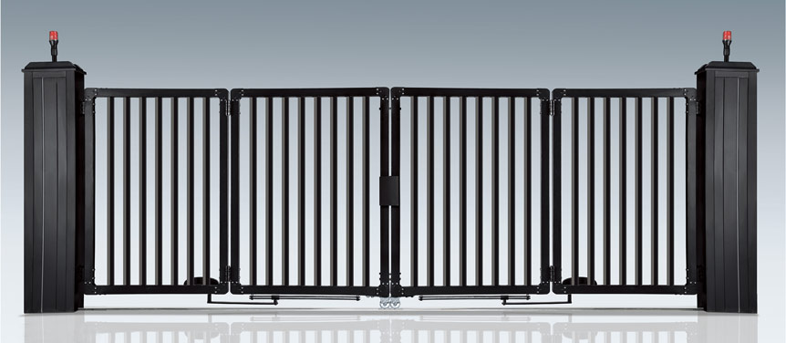 電動折疊門 - 九竹有軌折疊 JZ-P004