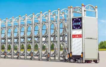 不銹鋼伸縮門 - JXD-2095-金太陽(yáng)