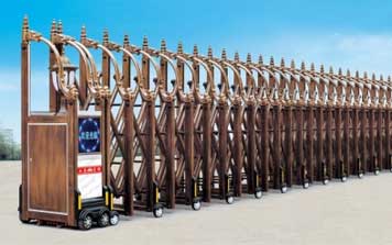 鋁合金伸縮門 - JXD-2089-吸水龍1號伸縮門