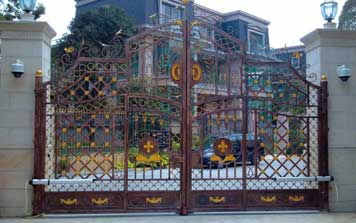 鐵藝大門 - 鐵藝大門