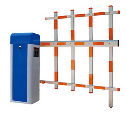 AK-102-雙層?xùn)艡跅U道閘藍(lán)白