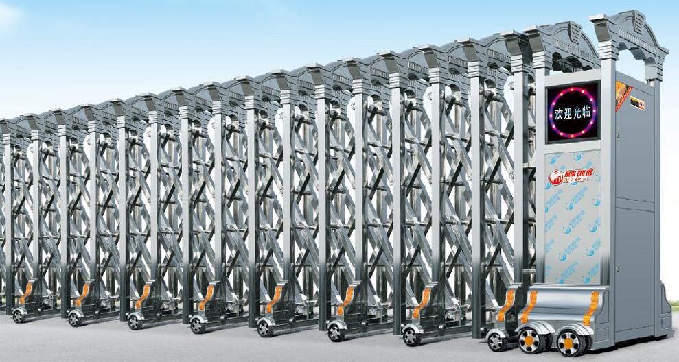 不銹鋼伸縮門 - 銘潤(rùn)精拋不銹鋼伸縮門