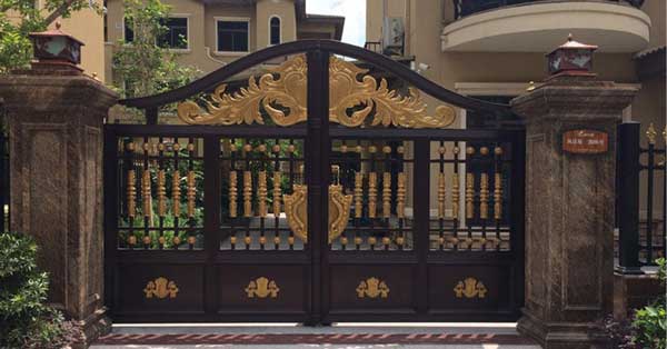 佛山奧園增添佛山出安智能別墅大門 美不勝收