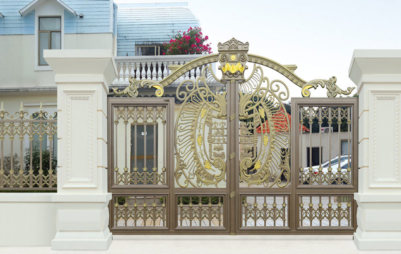 鋁藝大門 - 盧浮魅影·皇族-LHZ-17115