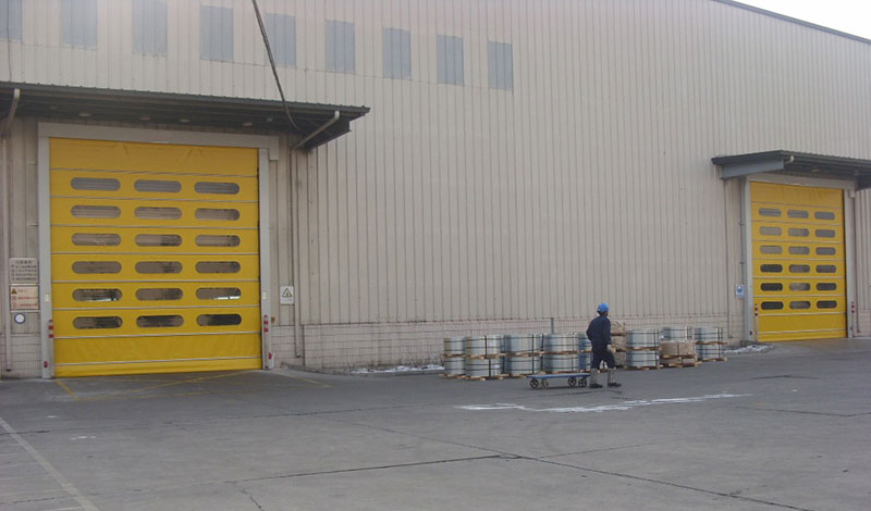 快速堆積門 - 采光快速堆積門