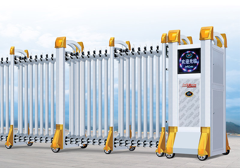 鋁合金伸縮門 - 理念A(yù)1單排（銀）