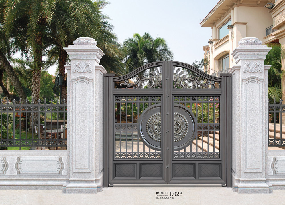 庭院別墅大門(mén) - 鋁藝別墅庭院大門(mén)