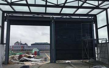 鋁合金工業(yè)車庫門