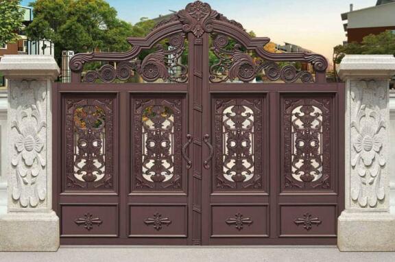 石家莊別墅鋁藝大門