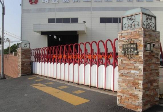 石家莊出安智能電動伸縮門給東南智匯城項目不一樣的體驗