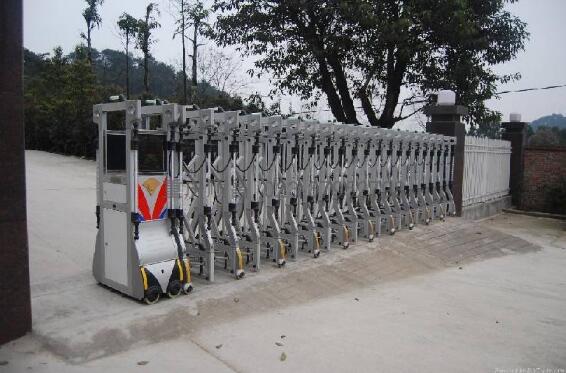 杭州出安智能伸縮門成功牽手杭州康奮威科技股份有限公司