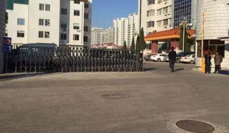 杭州出安智能電動伸縮門進駐杭州娃哈哈集團有限公司