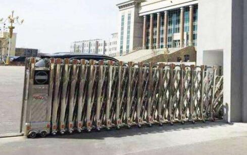 杭州出安智能伸縮門在杭州鼎好科技有限公司的高效應用