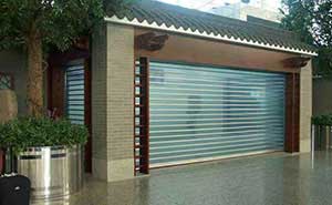 水晶卷簾門(mén)