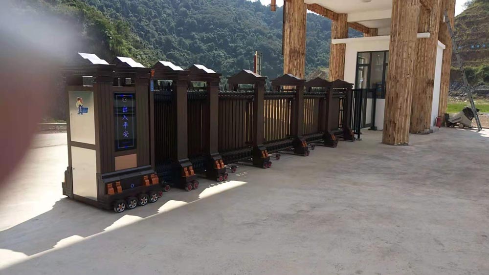 金碧輝煌工程案例 - 中出網(wǎng)-智能出入口與停車(chē)充電門(mén)戶