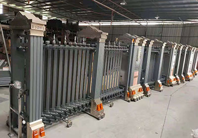 金碧輝煌工程案例 - 中出網(wǎng)-智能出入口與停車充電門戶