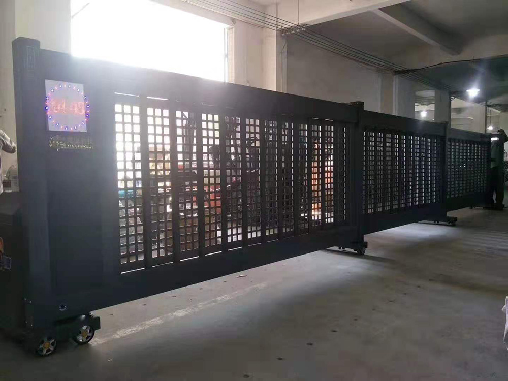 段滑門系列工程案例 - 中出網(wǎng)-智能出入口與停車充電門戶