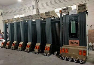 金碧輝煌工程案例 - 中出網(wǎng)-智能出入口與停車(chē)充電門(mén)戶