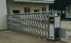 宿州市龍華機械制造有限公司電動伸縮門案例