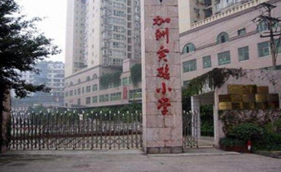 重慶出安智能伸縮門(mén)為重慶加州實(shí)驗(yàn)小學(xué)添加色彩 