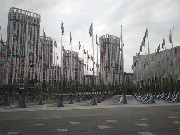 喜迎南京出安智能旗桿進(jìn)駐南京青奧會