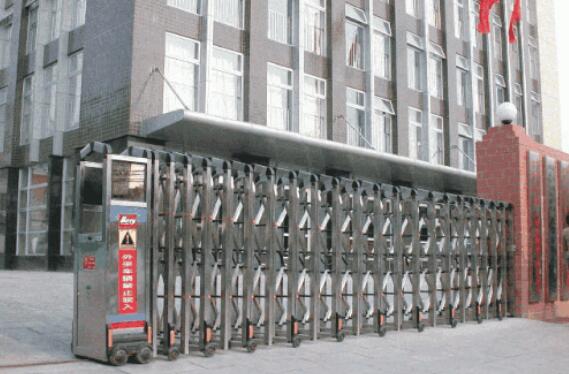 寧波出安智能電動伸縮門在中基寧波集團股份有限公司的高效應用