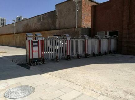 寧波出安智能伸縮門給寧波江豐電子材料股份有限公司項目不一樣的體驗