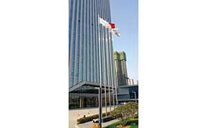 東莞厚街索恒科技有限公司贊美東莞出安智能旗桿