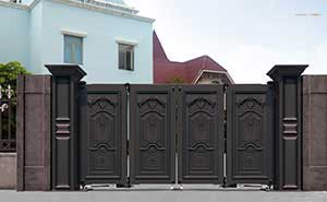 電動(dòng)折疊門(mén) - 智能懸折門(mén)938-FA2（深咖）