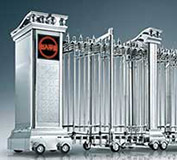 福建省德化穩(wěn)定瓷業(yè)有限公司于泉州出安伸縮門(mén)成為合作伙伴