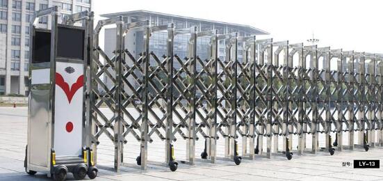 溫州出安智能伸縮門入選溫州濱海學(xué)校