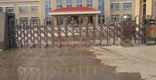 溫州出安智能電動伸縮門帶給溫州趙氟隆有限公司的形象展示