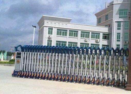 溫州出安智能電動伸縮門在溫州趙氟隆有限公司的高效應(yīng)用