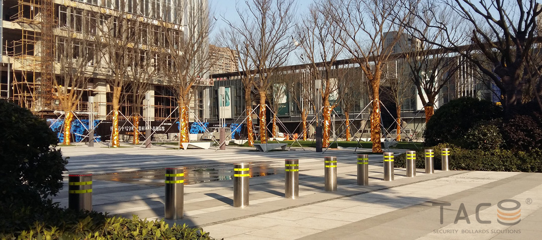 紹興出安智能升降柱進(jìn)駐紹興金昌國(guó)際金融中心